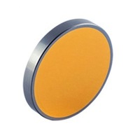 20mm Dia Reflective Mirror Reflector Si Coated Gold Silicon Laser Reflection Lens for CO2 Laser Cutting Engraving Machine