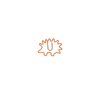 20Pcs/box Cute hedgehog Shape Paper Clips Bookmarks Photo Memo Ticket Clip Stationery School Supplies Gifts