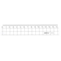 21pcs 15cm Transparent Simple Ruler Plastic Square Ruler Cute Learning Stationery Drawing School Supplies