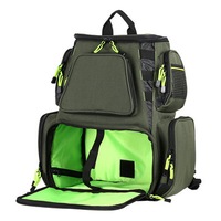 25L Fishing Bag Multifunctional Storage Backpack Adjustable Straps Fishing Lures Reel Bag
