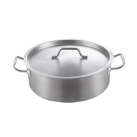 26cm Stainless Steel Thick Hot Pot Induction Compatible Home Kitchen Cookware