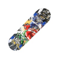 28-inch Skateboard Maple Youth 4-wheel Skateboard Men and Women Double-sided Cartoon Double Rocker-5