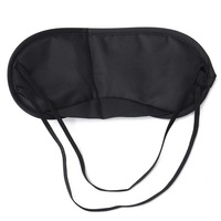 29PC Sleeping Eye Patch Travel Office Eyeshade Cover Rest Aid Relax Mask Black