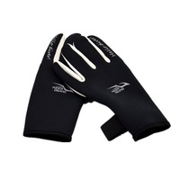 2mm Diving Gloves Adult Printing Swimming Snorkeling Gloves Warm Non-Slip Underwater Swim Equipment black_S