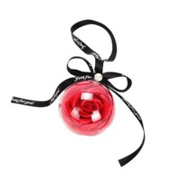 2PC Car Creative Ornaments Eternal Flower Hanging Pendant Decorations Ornaments red