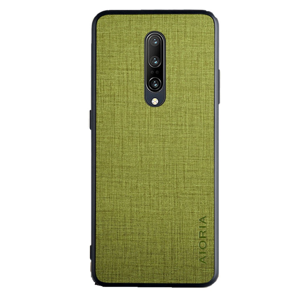 2PC Case for Oppo Realme 6 Case Cover Cross Pattern Design with PU+PU 2in1 Material