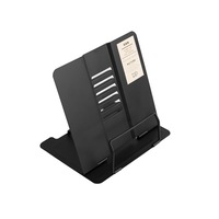 2Pcs Adjustable Metal Reading Rest Tablet Home Study Room Book Holder Foldable Kitchen Cookbook Stand Pages Fixed Music Score Recipe