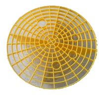 2PCS Car Wash Grit Guard Insert Washboard Water Bucket Scratch Dirt Filter yellow_26cm