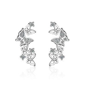 2PCS Copper Jewelry Earrings for Women Pendientes