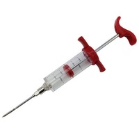 2PCS Creative Kitchen Tools Condiment Syringe Turkey Needle Barbecue Sauce Syringes Cooking Tools