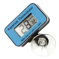 2Pcs Digital Submersible Fish Tank Aquarium LCD Thermometer