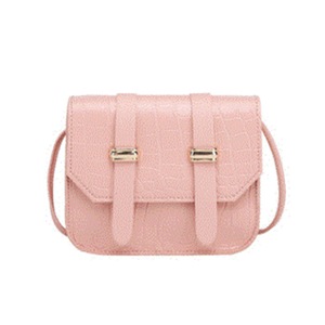2Pcs Fashion Trend Women PU Leather Alligator Grain Shoulder Bag Mini Crossbody Adjustable Magnetic Buckle Cellphone Handbags