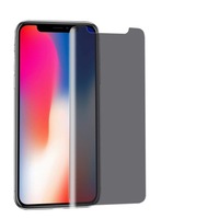 2Pcs For iPhone X 9H Hardness Privacy Anti-glare Non-full Screen Protector