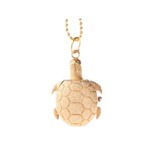 2Pcs Gold Case Tortoise Pocket Watches Unisex Quartz Watch