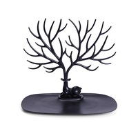 2Pcs High Quality Deer Head Jewelry Display Stand Jewelry Pendant Earrings Necklace Display Stand Organizer Make Up Decoration