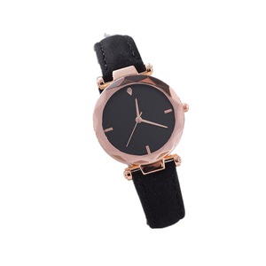 2Pcs Hot Sales Leather Strap Ladies Crystal Dress Women Quartz Watch