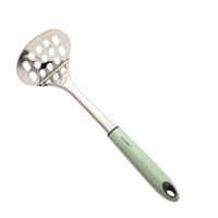 2pcs Manual Potato Masher Stainless Steel Potato Ricer With Plastic Handle Kitchen Accessories Mashed Potato Carrot Tools