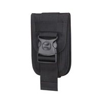 2PCS Molle Tactical Phone Bag Card Holder EDC Gadget Bag Oxford Portable Waterproof Waist Belt Organizer BLACK COLOR