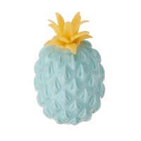2Pcs MultiColor Pineapple Stress Reliever Ball 10.5*6CM Squeeze Stressball Party Bag Fun Gift