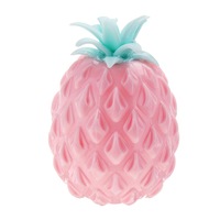 2Pcs MultiColor Pineapple Stress Reliever Ball 10.5*6CM Squeeze Stressball Party Bag Fun Gift