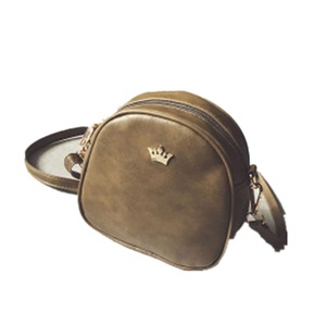 2Pcs New Korean Crossbody Women Handbag Mini Retro Small Square PU Leather Bag Casual Shoulder Messenger Bag Female Handbag