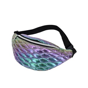 2Pcs New Women Girls Waist Fanny Pack Belt Bag Chest Pouch Hip Bum Bag Small Purse Paillette Crossbody Gift Wallet Travelling