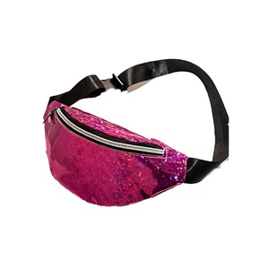 2Pcs Newest Hot Women Double Zippers Waist Fanny Pack Belt Bag Chest Pouch Travel Hip Bum Bag Lady Small Purse