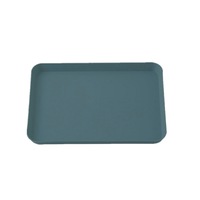 2Pcs Nordic Multifunctional Creative Household Rectangular Plastic Tray Storage Tray Kitchenware Household Fruit Dessert Tray