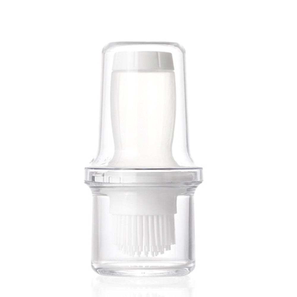 2Pcs Oil Bottle Brush High Temperature Squeeze Bottle Baking Barbecue Tool Household Food Grade Seasoning Brush Kitchen Gadgets