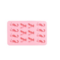 2Pcs Silicone Baking Decoration Tool Hippocampus Lobster Shrimp Fondant Cake Mold Chocolate Mold