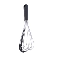 2Pcs Stainless Steel Hand Pressure Rotating Egg Mixer Coffee Milk Mixing Eggbeater Handheld Mixer Kitchen Cooking Tools