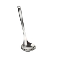 2Pcs Stainless Steel Long Handle Serving Soup Flatware Spoon Ladle Utensil Hotpot Colander Strainer Spoon For Cooking Hotpot