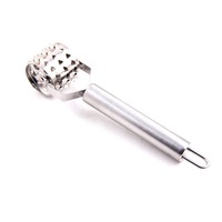 2PCS Stainless Steel Meat Tenderizer Steak Barbecue Bbq Cooking Kitchen Tool Rolling Meat Hammer