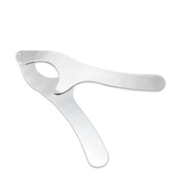 2PCS Stainless Steel Sea Urchin Opener Pincers Kitchen Seafood Special Tool
