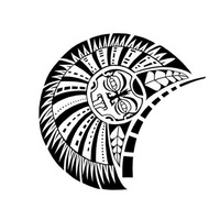 2PCS Tattoo Sticker superstar Baqi shoulder Tattoo Sticker