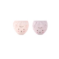 2Pcs Toddler Potty Training Pants Cotton Training Underwear - Purple Sheep