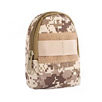 2PCS Travel Military Waist Belt Bag Cycling Camping Hiking Waterproof Army Pouch Bag Storage Bag