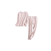 2PCS Unisex Underwear Suit Cotton Long Sleeve Suit - 1