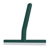 2Pcs Window Squeegees Glass Cleaning Wiper Cleaner Helper Brush Glass Scraper With No-Slip Handle Household Bathroom Cleaning Tools