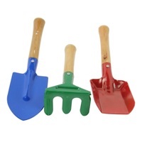 2SET Rake Shovel Digging Trowel 3 in 1 Mini Garden Plant Tool Gardening Tool