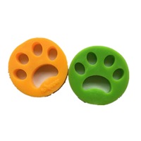 2SETS 2pcs/set Washing Machine Dryer Pet Hair Remover Reusable Laundry Ball 2pcs blister packs