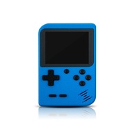 3 Inches Handheld Game Player Portable Retro Video Game Player Support Connecting TV and Two Players-Blue