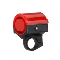 3 Pcs Bicycle Bell Road Bike Mountain Bike Bell Alarm Electronic Aluminum Alloy Handle-bar Bell red_One size