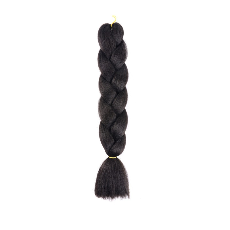 Buy 3 Pcs Braid 24inch Braiding Hair Extensions Heat Resistant Fiber