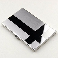 3 pcs Stainless Steel Business ID Credit Card Holder Name Card Wallet Metal Pocket Box Case Holder
