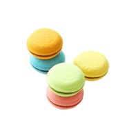 3 Sets Creative Stationery Marca Dragon Style Sandwich Biscuit Eraser Cute Eraser School Office Supplies