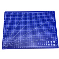 30*22cm Plastic Materials Patchwork Ruler Blue A4 Cutting Plate School Stationery Supplies Tailor A4 Cutting Mat
