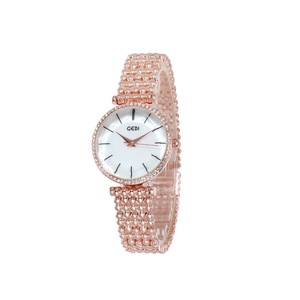 3008# Fashion Ladies Alloy Watch Trendy Casual Fashion Temperament Watch Waterproof Local Gold Female Watch