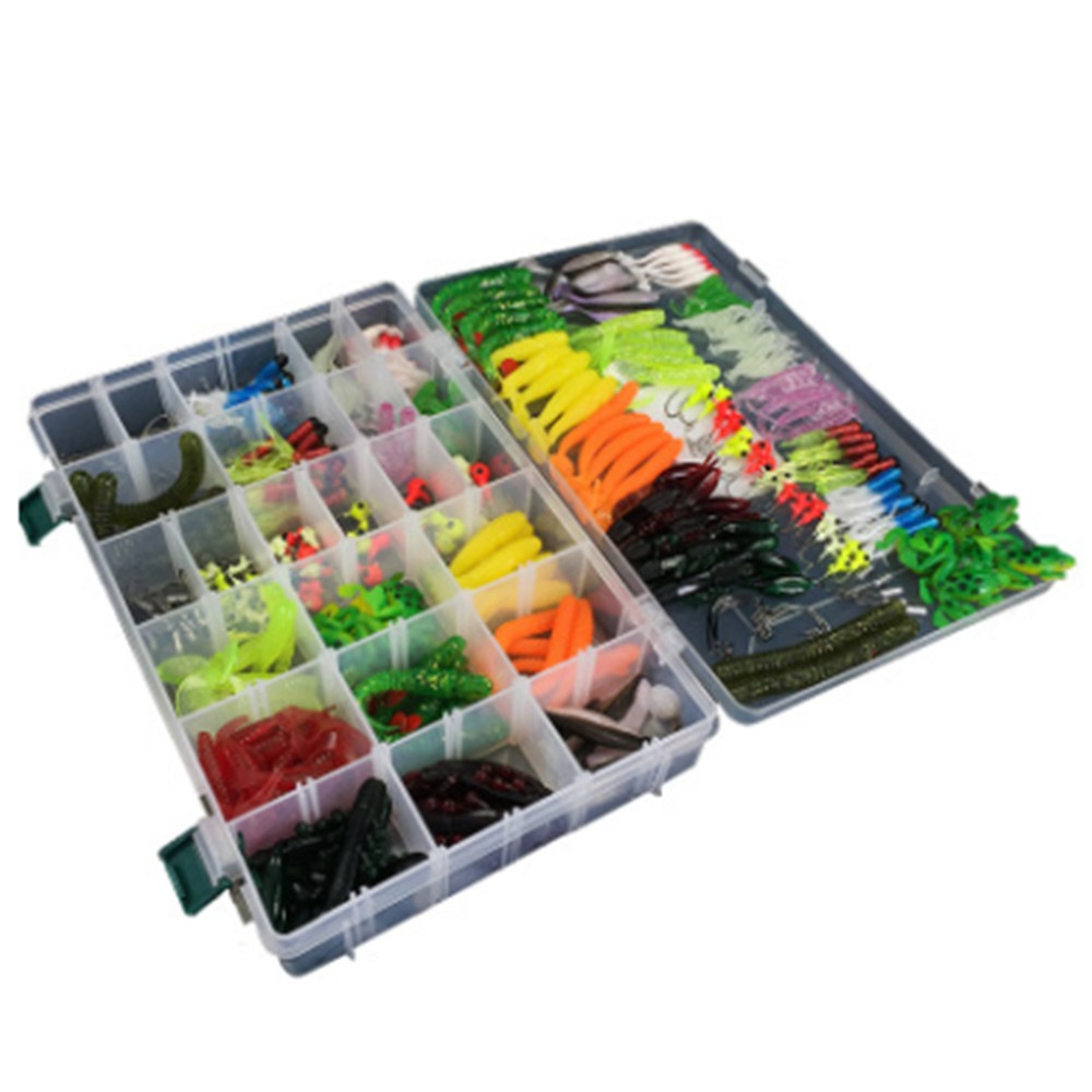 301 Pcs Bionic Fishing Lures Set Simulation Luer Minnow Fhard Baits/Soft Baits Artificial Lures Ocean/Lake /River Fishing Access :301 pieces