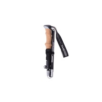 30cm Trekking Pole Carbon Telescopic Folding Outer Lock Pole Mountaineering Hiking Outdoor Walking Stick